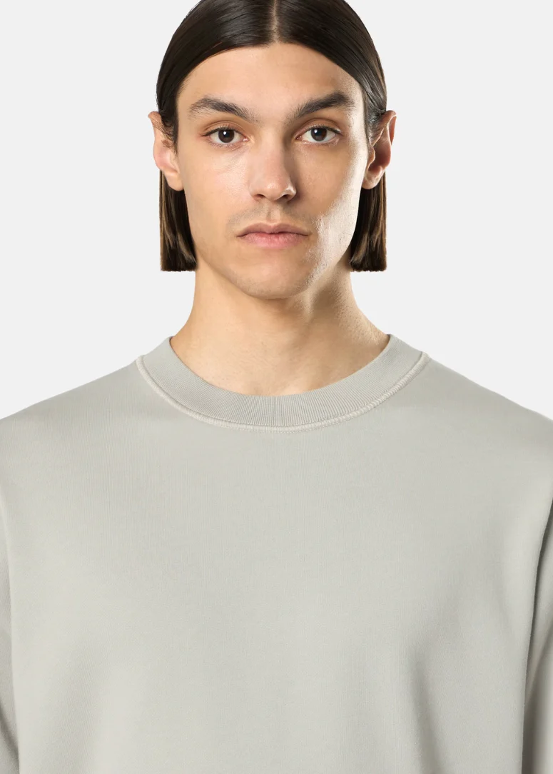 PULL GRIS VIOLINE COTON STONE